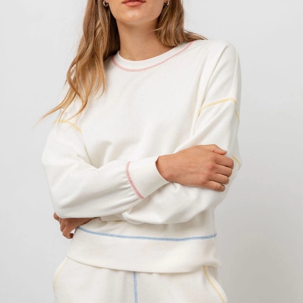 Rails Alice Crew Neck Sweatshirt SZ L